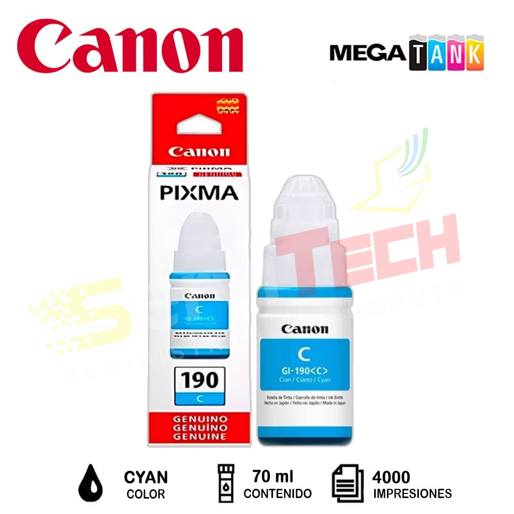 Botellas de tinta CANON GI_11 - 70ml / 135ml