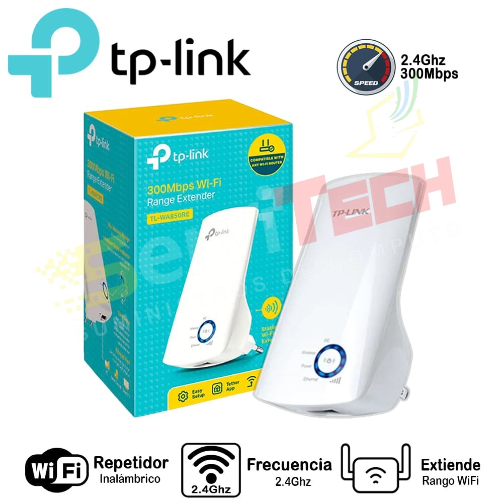 Repetidor Inalambrico TPLINK TL-WA850RE - Extensor de rango