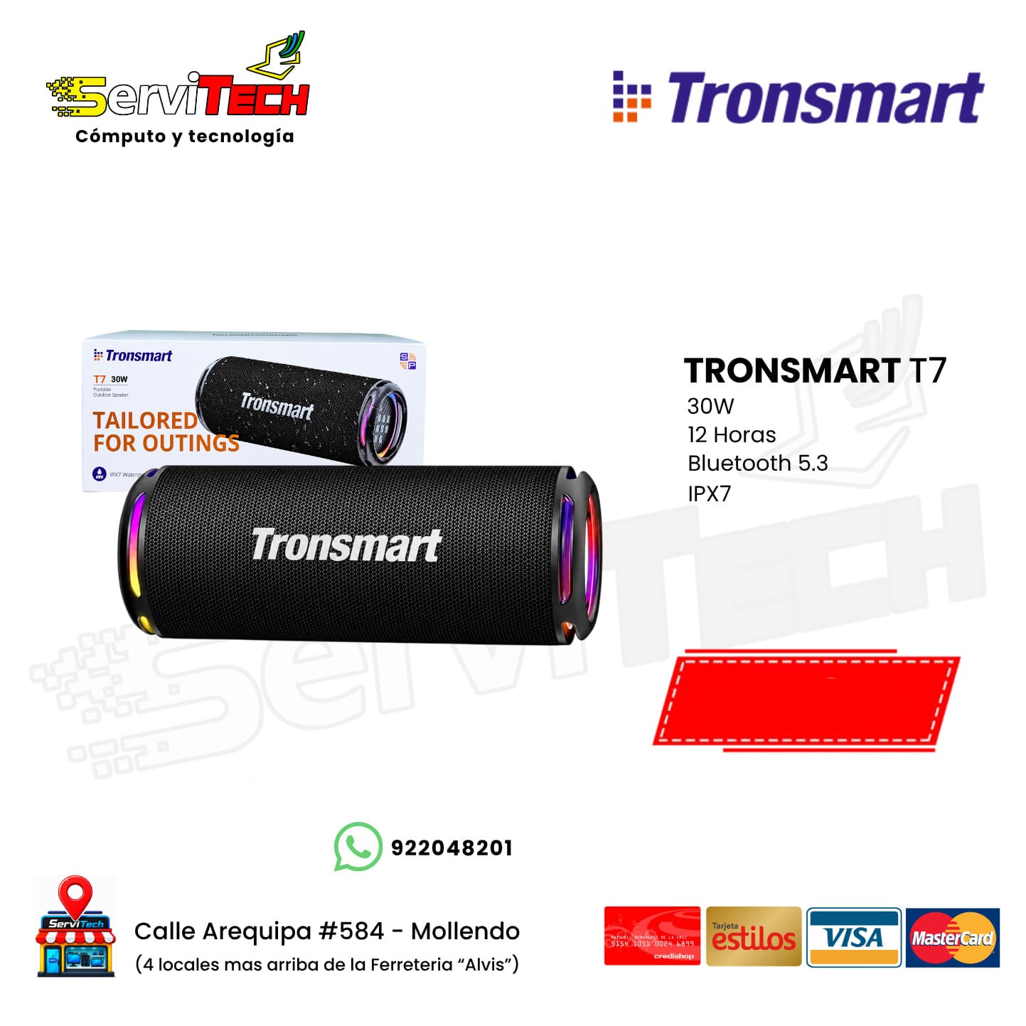 Parlante bluetooth TRONSMART T17