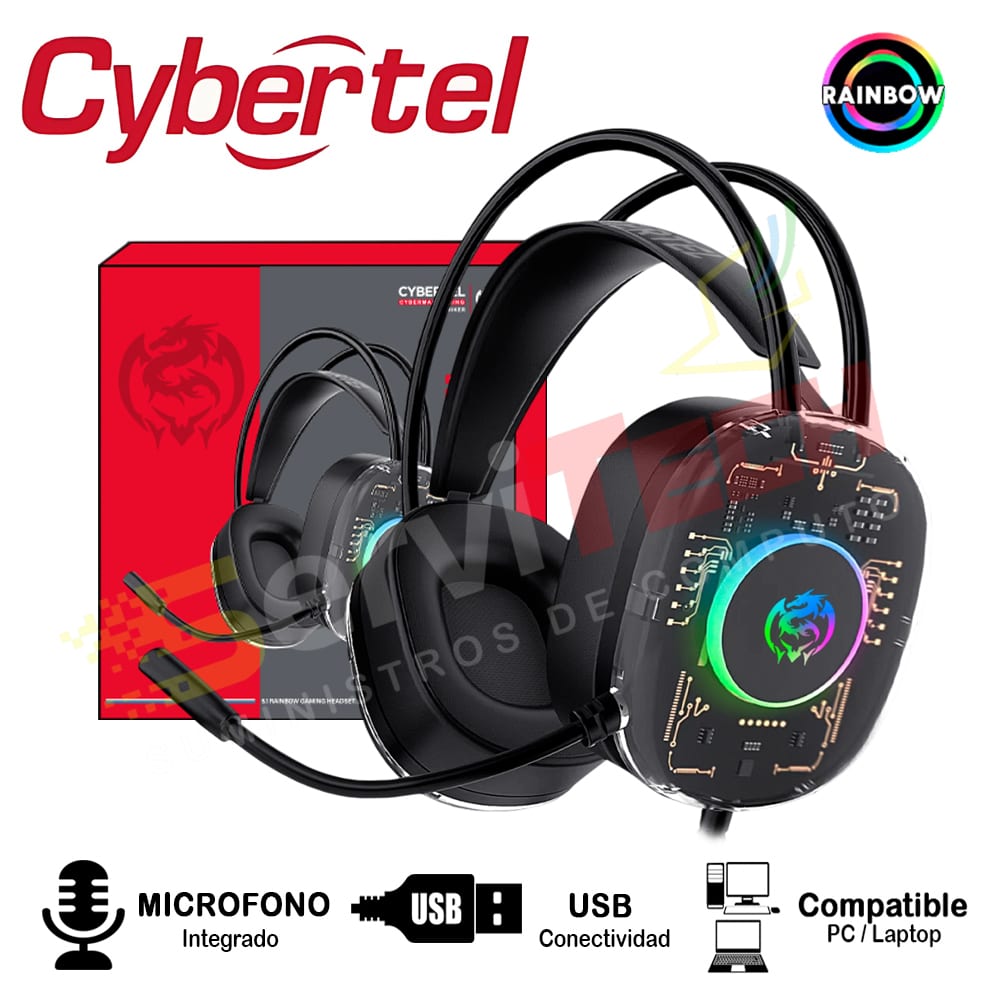 Audifonos gamer CYBERTEL Circuit CBX H505