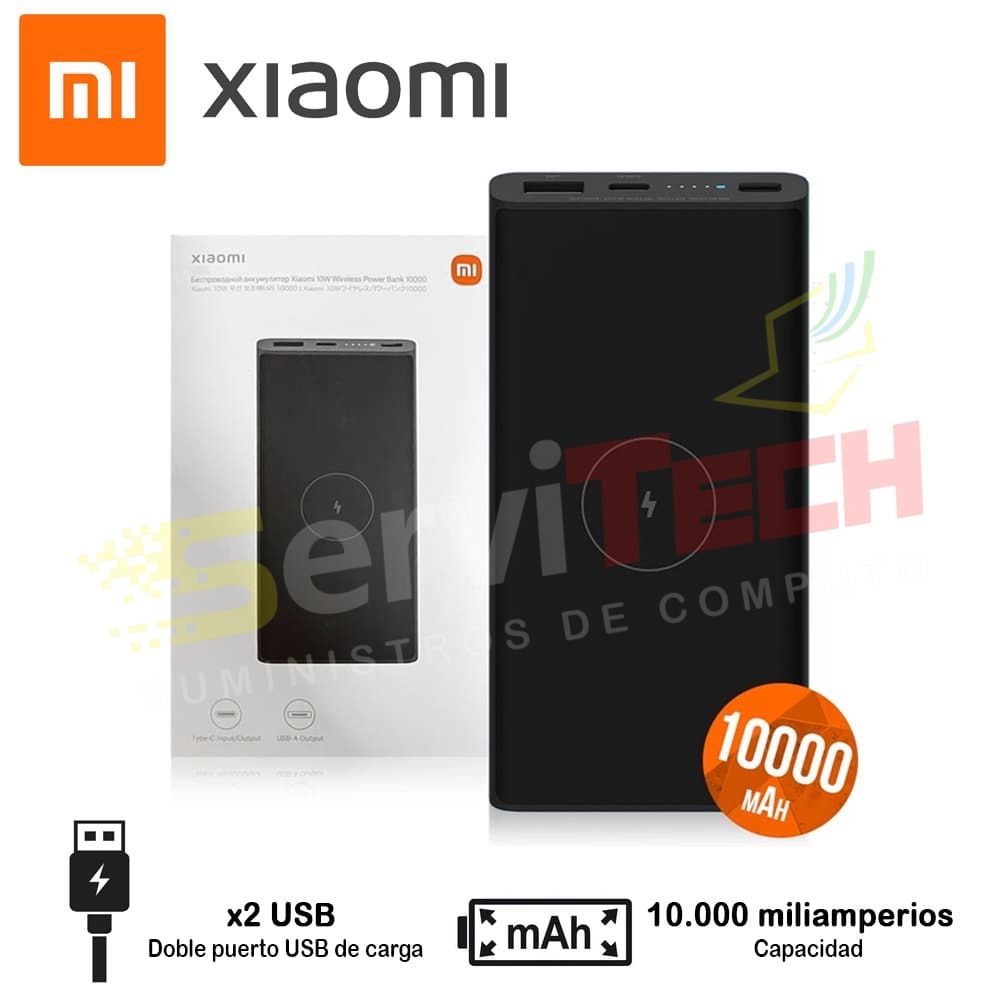 Cargador Portatil 10.000mAh XIAOMI P16ZM (Powerbank)