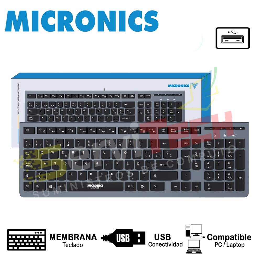 Teclado MICRONICS Milano K704x - Cableado