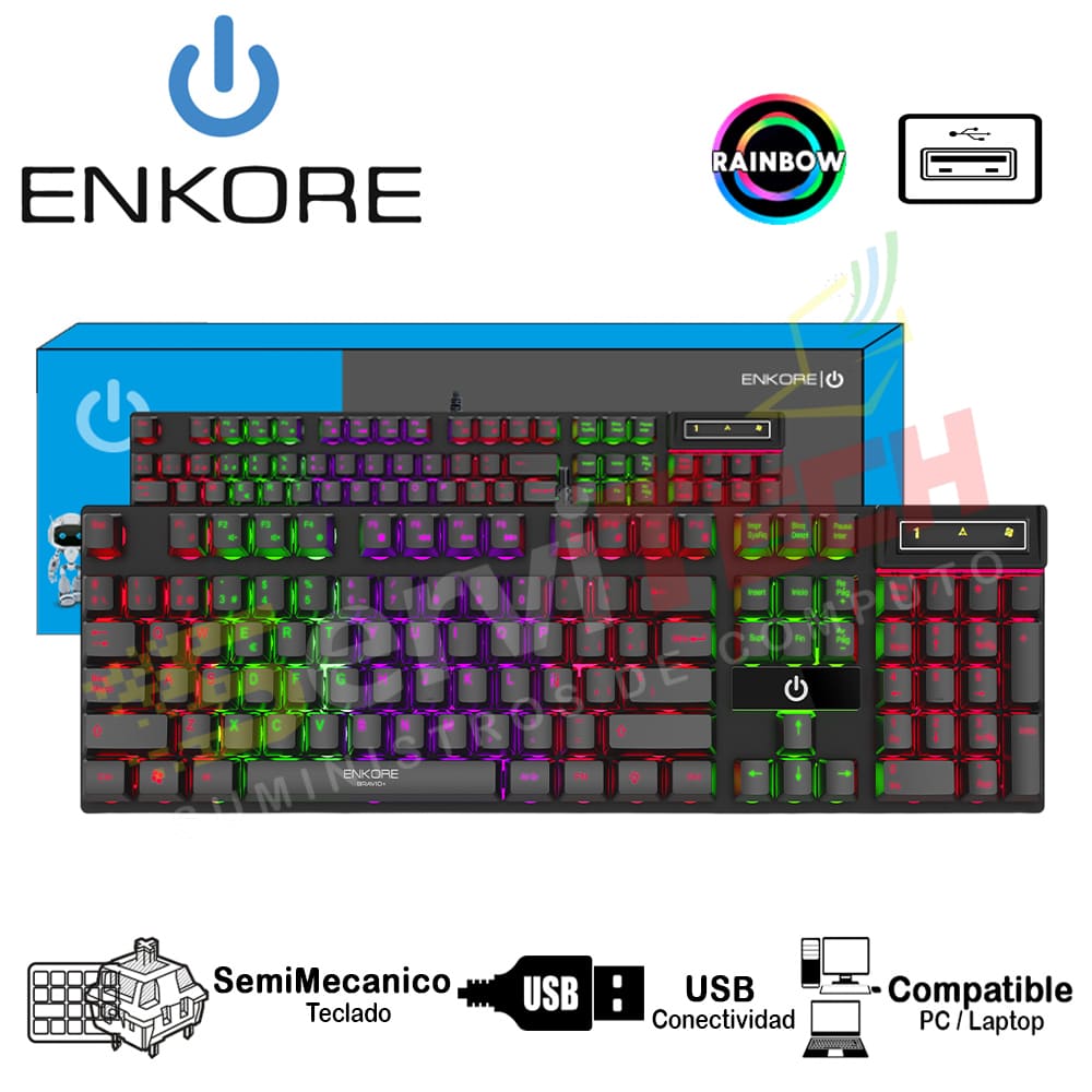 Teclado ENKORE Bravio ENK 606 - Cableado