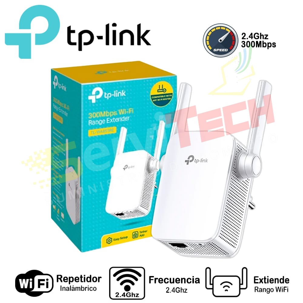 Repetidor Inalambrico TPLINK TL-WA855RE - Extensor de rango