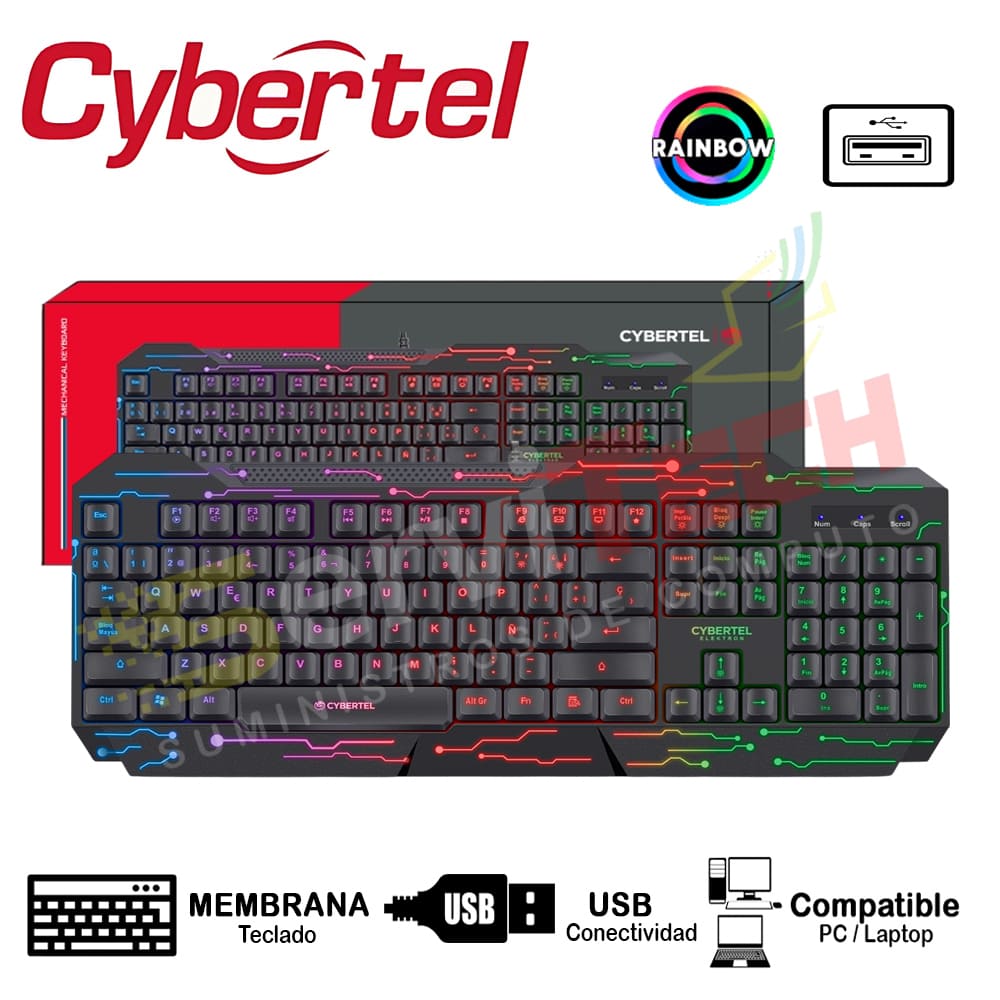 Teclado Cybertel Elektron CYB K508 - USB