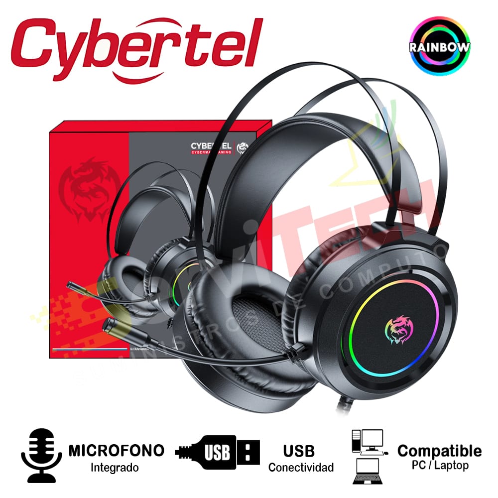Audifonos gamer CYBERTEL Commander CYB HG508