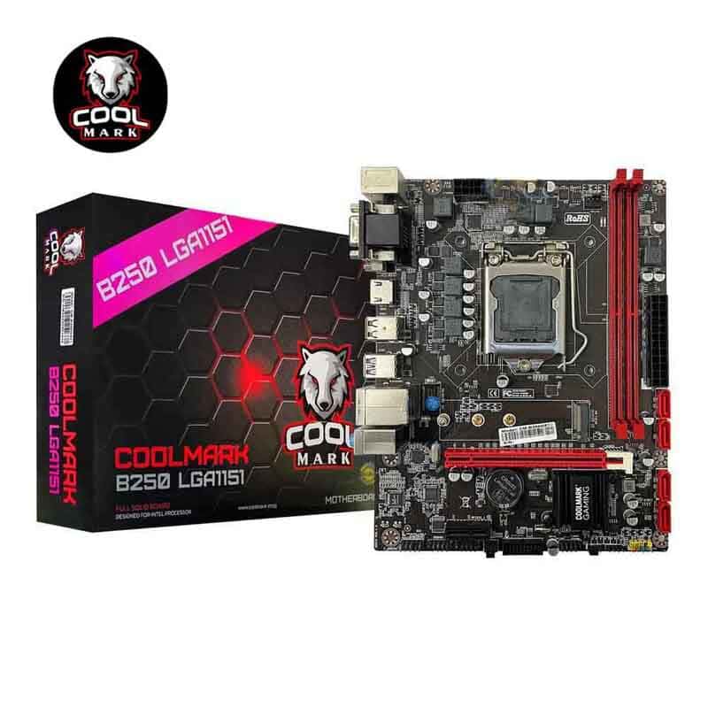 Placa Madre B250 COOLMARK 6ta a 9na Gen LGA1151
